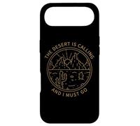 Carcasa para iPhone Air Camiseta Minimalista de Aventura The Desert Is Calling and I Must Go