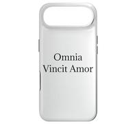Carcasa para iPhone Air Camiseta Omnia Vincit Amor - Love Conquers All Latin Quote