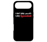 Carcasa para iPhone Air Camiseta Rummikub I Don't Play Sports I Play Rummikub