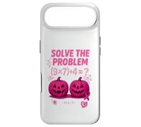 Carcasa para iPhone Air Camiseta Solve The Problem 9x7+4 Meme 6 7 We Wear Pink