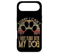 Carcasa para iPhone Air Camiseta Sorry I Cant I Have Plans with My Dog