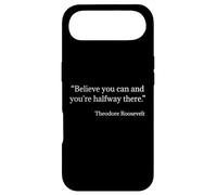 Carcasa para iPhone Air Camiseta Theodore Roosevelt: cree Que Puedes Citar