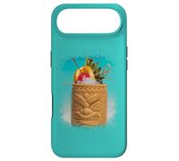 Carcasa para iPhone Air Camiseta Tropical Tiki Drink Photo Island Vacation Splatter Art