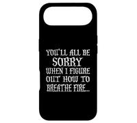 Carcasa para iPhone Air Camiseta You'Ll All Be Sorry When I Figure out