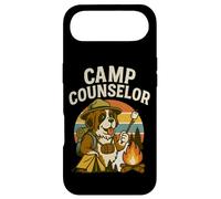 Carcasa para iPhone Air Camp Counselor Funny Dog Campfire Diseño al Aire Libre