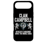 Carcasa para iPhone Air Campbell Clan Escocés Nombre Escudo De Armas Tartán Fiesta Familiar