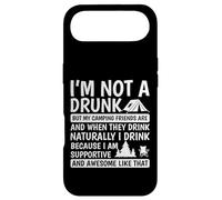 Carcasa para iPhone Air Camper Diciendo Que no Soy Borracho, Pero mis Amigos de Campamento lo Son