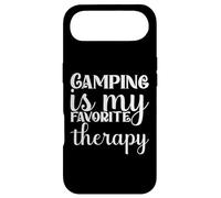 Carcasa para iPhone Air Camping es mi Terapia Favorita - Camper - RV - Tienda de campaña