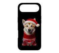 Carcasa para iPhone Air Canaan - Perro con Sombrero de Papá Noel, Navidad, dueño, Amante, mamá, papá