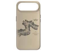 Carcasa para iPhone Air Canadian Train Railway - Vintage Pacific Route Map