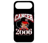 Carcasa para iPhone Air Cáncer 2006 Piel melanada Rasgos del Zodiaco Reina Diva