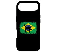 Carcasa para iPhone Air Capoeira Frente al Baile de Artes Marciales de Bandera brasileña