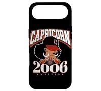 Carcasa para iPhone Air Capricornio 2006 Reina Rasgos del Zodiaco Afro Diva Cumpleaños