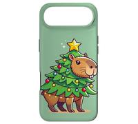 Carcasa para iPhone Air Capybara Árbol de Navidad, Capibara de Navidad Divertida