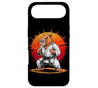 Carcasa para iPhone Air Capybara Black Belt Taekwondo Karate Martial Artist