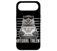 Carcasa para iPhone Air Capybara Mugshot Chillest Sospechoso Natural Talento Divertido