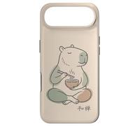 Carcasa para iPhone Air Capybara Peaceful Zen Ramen Noodle Minimalista Sabi WABI