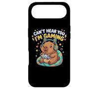Carcasa para iPhone Air Capybaras Rodents Gaming Can't Hear You I'm Gaming Capybara