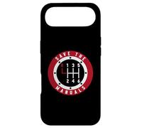 Carcasa para iPhone Air Car Guy Mechanic Men Save The Manuals Gearbox Stick 6 Speed