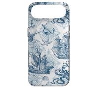 Carcasa para iPhone Air Carabela Vieja, velero Vintage, Pirata de patrón de Monstruo Marino
