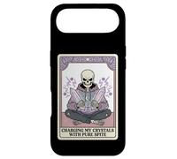 Carcasa para iPhone Air Cargando mis Cristales con la Carta del Tarot Esqueleto de rencor Puro