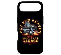 Carcasa para iPhone Air Caricatura de Coche clásico de Hotrod Heaven Muscle Car Garage de EE. UU.