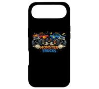 Carcasa para iPhone Air Caricatura Monster Truck Rojo Azul Racing Art