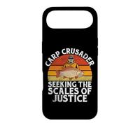 Carcasa para iPhone Air Carp Crusader Buscando la balanza de la Justicia Pesca de la Carpa