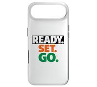 Carcasa para iPhone Air Carrera Ready Go Marathon Go Time Get Moving Sprinter de 10 km y 5 km