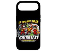 Carcasa para iPhone Air Carreras Divertidas Si no Eres el Primero, Eres el último Equipo de Boxes de Carreras