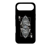 Carcasa para iPhone Air Carta de Tarot astrológico con Calavera de Zombi Egipcio Malvado del Rey faraón