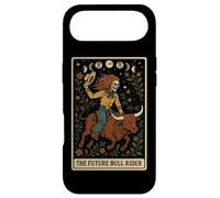 Carcasa para iPhone Air Carta de Tarot The Future Bull Rider Bull Rider Bull Riding Cowboy Skeleton