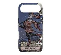 Carcasa para iPhone Air Carta del Tarot The Fool, Halloween Court Jester, Spooky Gothic