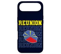 Carcasa para iPhone Air Carte ILE de la Reunion Drapeau 974 Cadeau pour réunionnais