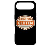 Carcasa para iPhone Air Cartel Divertido con Texto en inglés «Do Not Feed The Gluten Intollerance»