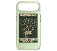 Carcasa para iPhone Air Cartel Vintage Gardening Because Murder is Wrong