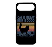 Carcasa para iPhone Air Cat Is Great Beer Is Good & People Are Crazy Persian Cat