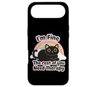 Carcasa para iPhone Air Cat Lover'S Funny I'm Fine The Rest of You Need Therapy