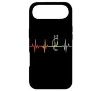 Carcasa para iPhone Air Cat Pulse Line Vintage Look Cat Mom