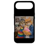 Carcasa para iPhone Air Cat Two Moms Life Selfie Día de la Madre Recién Nacido Mamá Felicitaciones