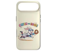 Carcasa para iPhone Air Catch The Eggs Funny Easter Bunny Buceo Catch Baseball Boys