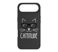 Carcasa para iPhone Air Cattitude - Gatito Amante Divertido Gato Mamá Gatito Meme Gato Papá