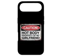 Carcasa para iPhone Air Caution Hot Body Property of My Girlfriend