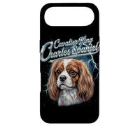 Carcasa para iPhone Air Cavalier King Charles Spaniel Vintage de los 90, Amante de los Perros de los 80