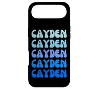 Carcasa para iPhone Air Cayden Retro Name Stack Design