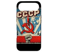 Carcasa para iPhone Air CCCP Construyendo un Nuevo Mundo Soviético