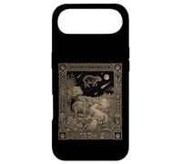 Carcasa para iPhone Air Celestial Capibara Tarot Carta Zodiaco Oculto