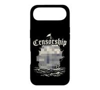 Carcasa para iPhone Air Censura Barco Bloqueado Olas Océano Vintage