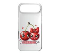 Carcasa para iPhone Air Cerezas Kawaii I Cherrish You Pareja Amor Fruta