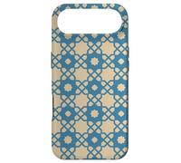 Carcasa para iPhone Air Cerulean Blue Beige Star Moroccan Classic Geometry Pattern